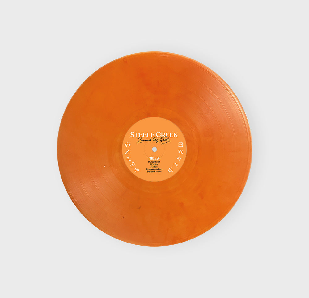 Towards the Light TRANSLUCENT ORANGE Vinyl LP